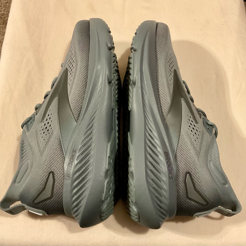 Brooks Glycerin 23 Men’s Running Shoes Size 9.5 WIDE Grey/Blackened Pearl - Picture 6 of 9